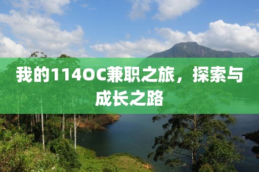 我的114OC兼职之旅，探索与成长之路