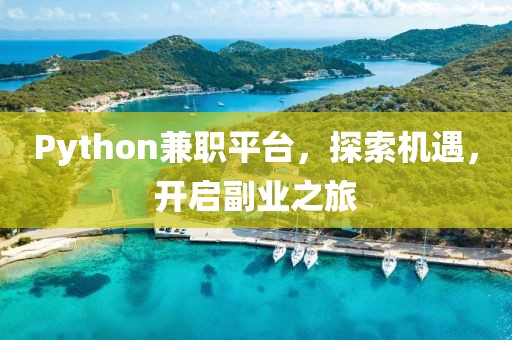 Python兼职平台，探索机遇，开启副业之旅